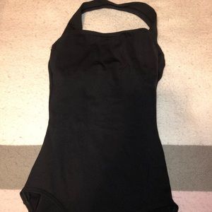 Capezio black ballet leotard